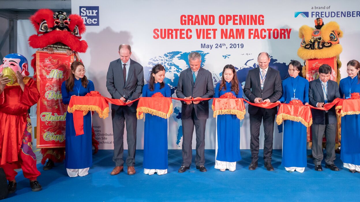 Inauguration du nouveau site de production au Vietnam
